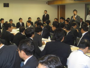 2013年10月4日　自民党外交部会･国防部会･安全保障調査会合同会議（就任挨拶）